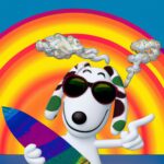Surfin Snoopy AI Portrait