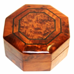 Moroccan Cedar Box Octagon Shape