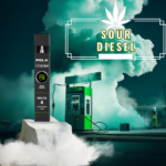 Delta 8 Hemp Derived Disposable Vape Sour Diesel (MOQ 25)